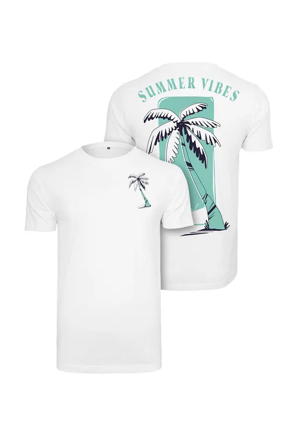 Mister Tee White T-shirt Summer Vibes