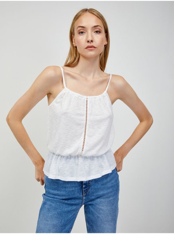 Orsay White Tank Top ORSAY - Women