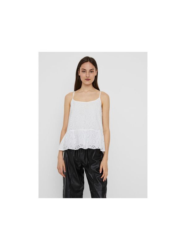 Noisy May White top with Madeira Noisy May-Selin - Women