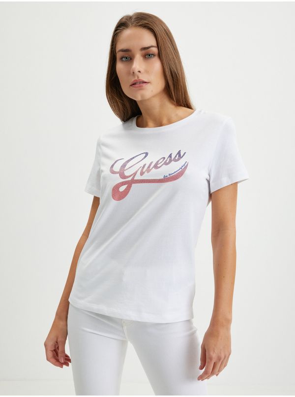 Guess White Women T-Shirt Guess - Women