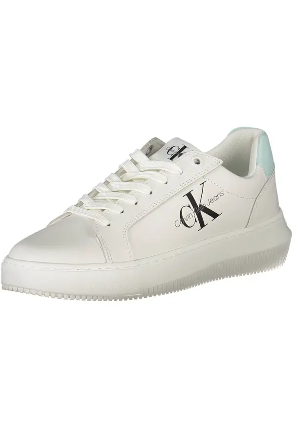 Calvin Klein White women's leather sneakers Calvin Klein Jeans