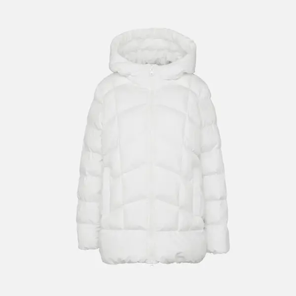 GEOX White Women's Quilted Jacket Geox Anylla - Women's