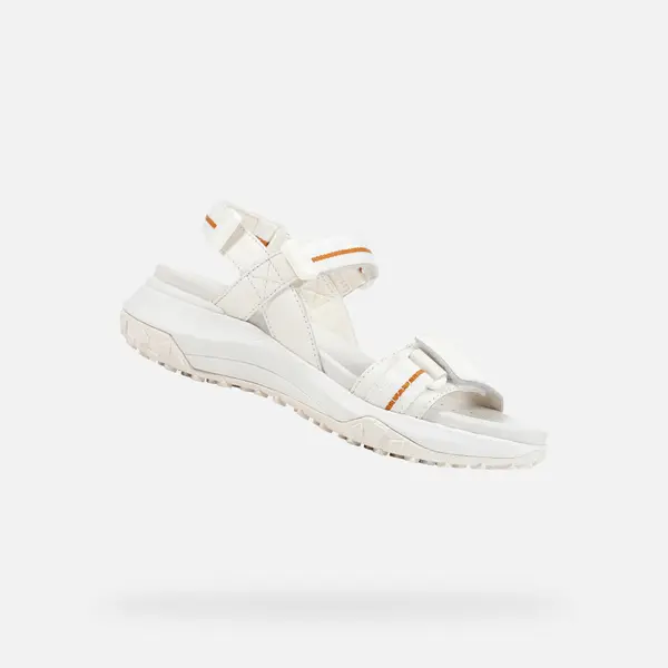 GEOX White women's sandals Geox Sorapis + Grip - Women