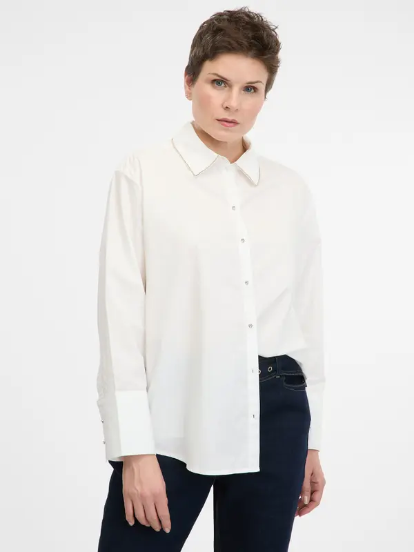 Orsay White Women's Shirt ORSAY - Women's