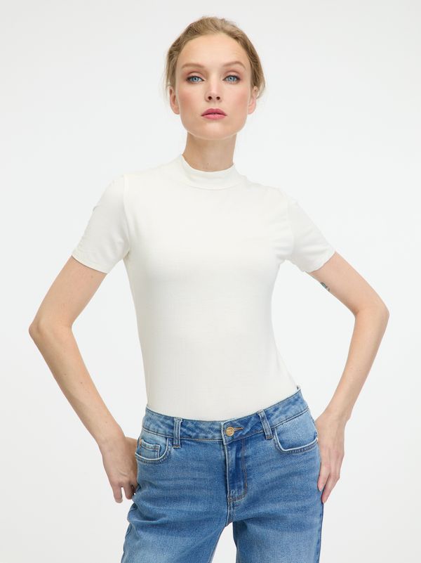 Orsay White women's short-sleeved T-shirt ORSAY - Women's