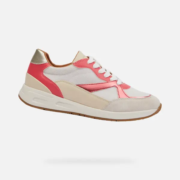 GEOX White women's sneakers Geox Bulmya - Women's