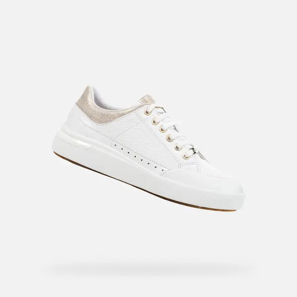 GEOX White women's sneakers Geox Dalyla - Women's