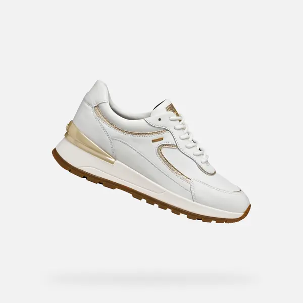 GEOX White women's sneakers Geox Desya ABX - Women's