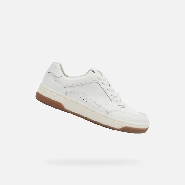 GEOX White women's sneakers Geox Sedral Court - Women's
