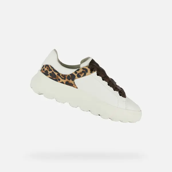 GEOX White women's sneakers Geox Spherica EC4.1 - Women's