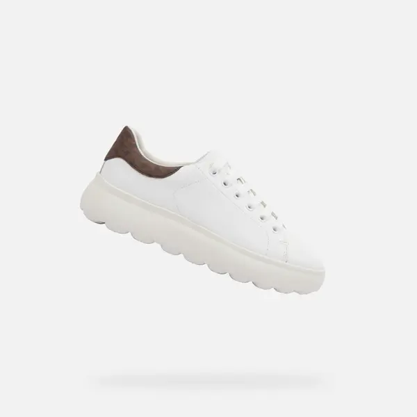 GEOX White women's sneakers Geox Spherica EC4.1 - Women's