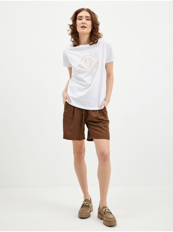 Orsay White women's T-shirt ORSAY