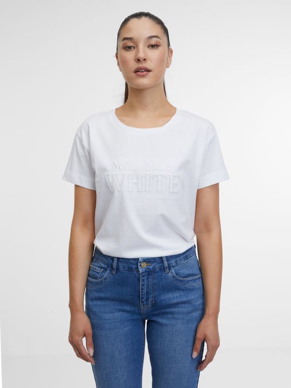 Orsay White women's T-shirt ORSAY