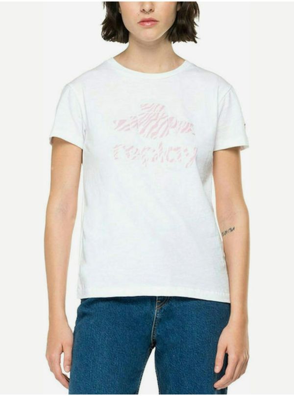 Replay White Women's T-Shirt Replay - Women