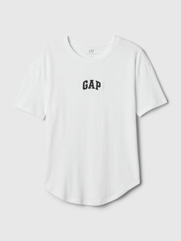 GAP White women's T-shirt with GAP logo