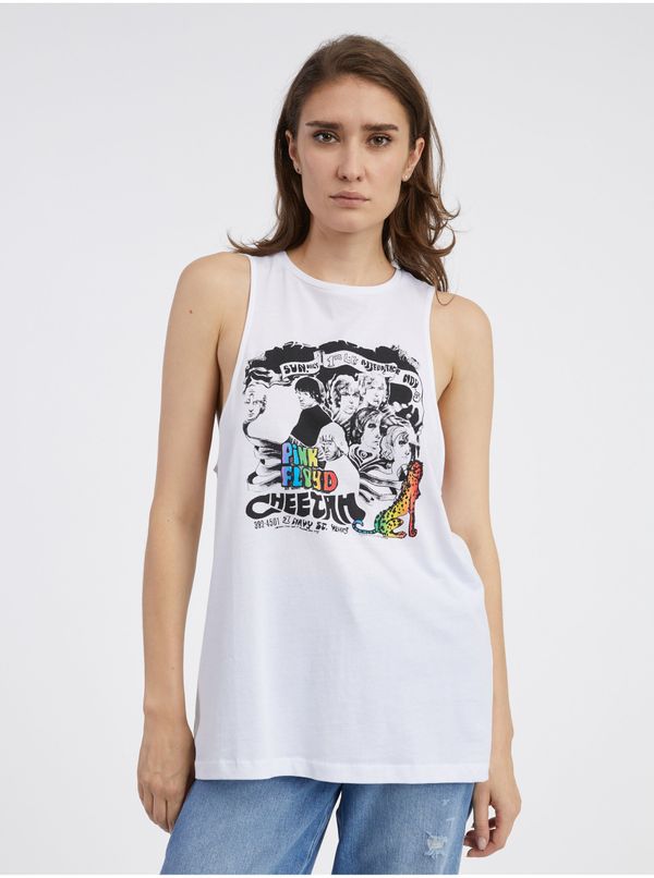 Noisy May White Women's Tank Top Noisy May Joleen - Women