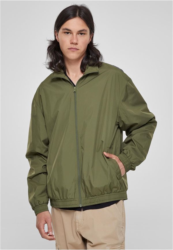 UC Men Wide Track Jacket Olive