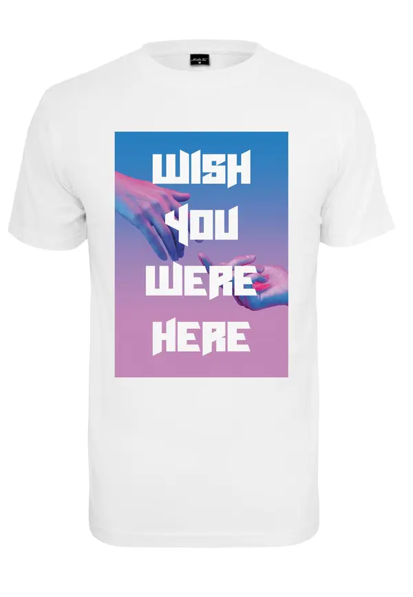 Mister Tee Wish You Were Here Tee White