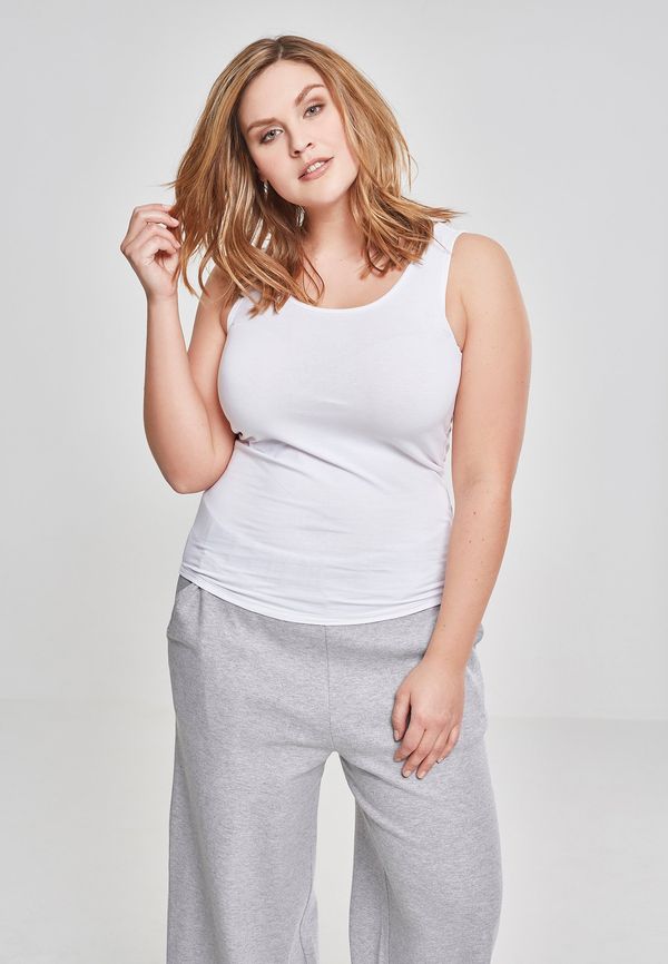 UC Ladies Women's 2-pack Basic Stretch Top White