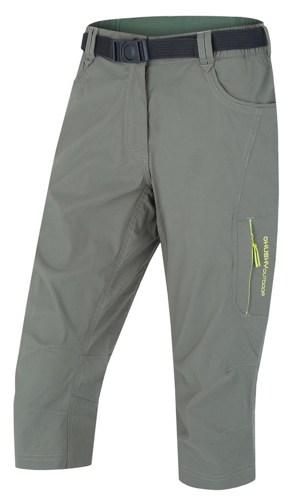 HUSKY Women's 3/4 trousers HUSKY Klery L green