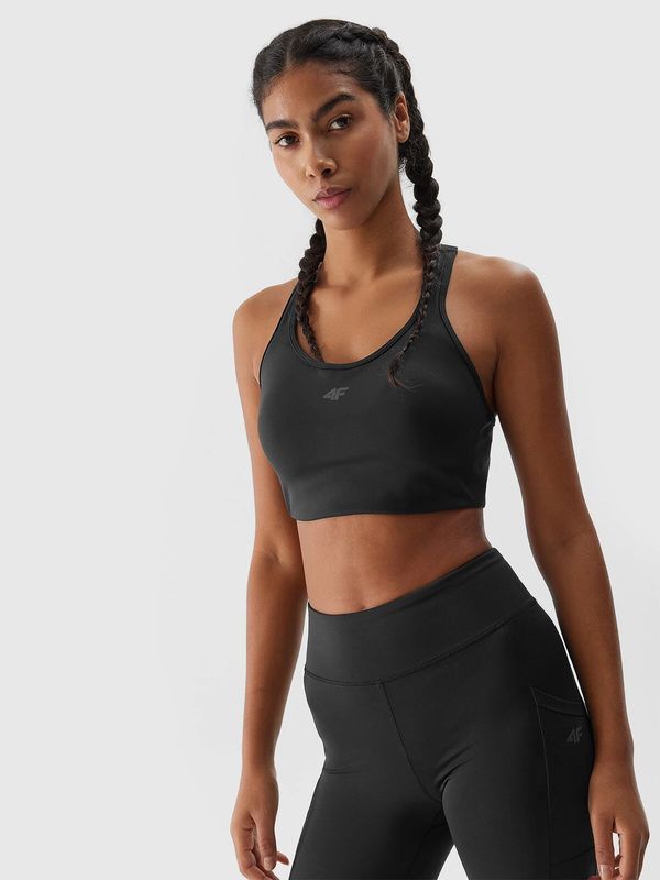 4F Women's 4F Sports Bra - Black