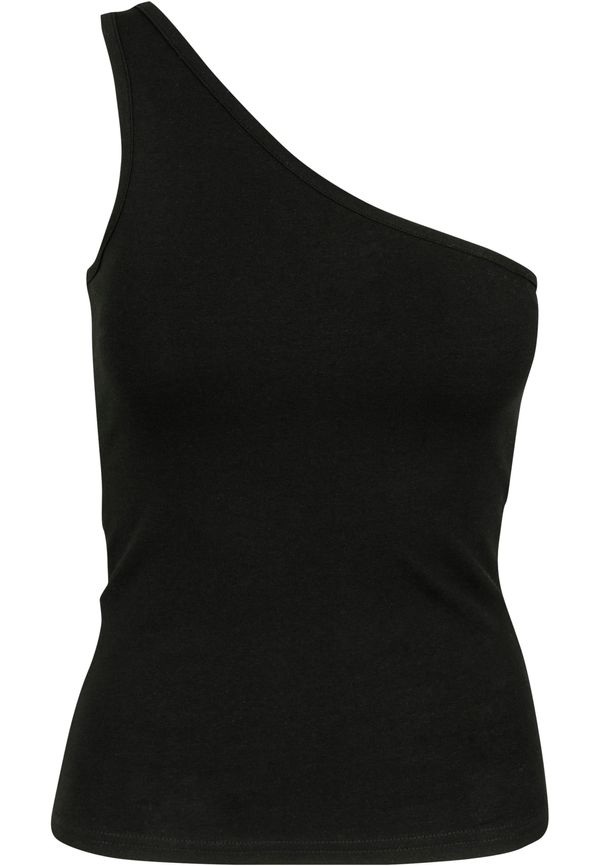 Urban Classics Women's asymmetrical top black