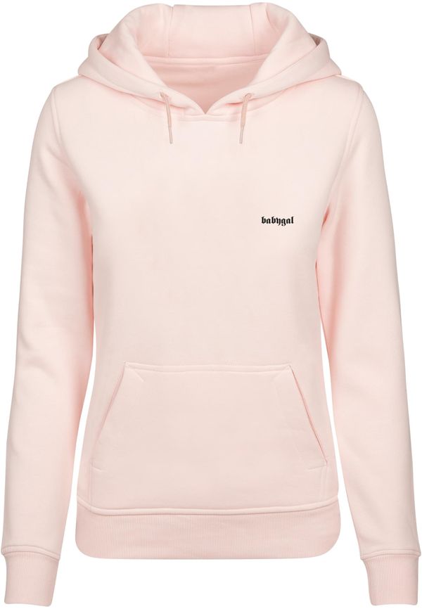 Mister Tee Women's Babygal Hoody Sweatshirt - Pink