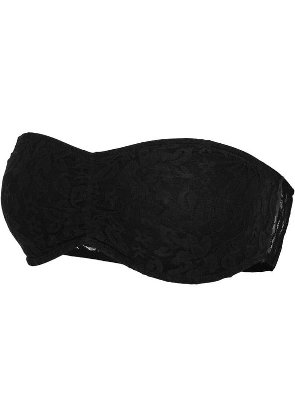 UC Ladies Women's Bandeau Lace Black