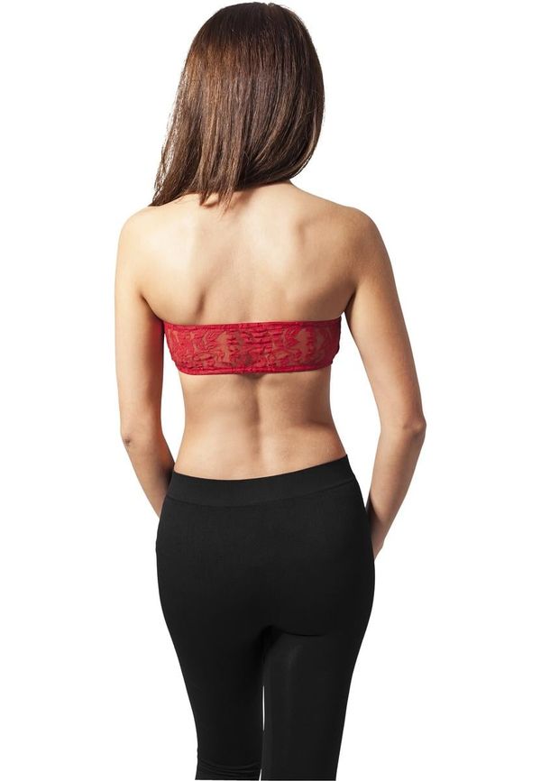 UC Ladies Women's Bandeau Lace Red