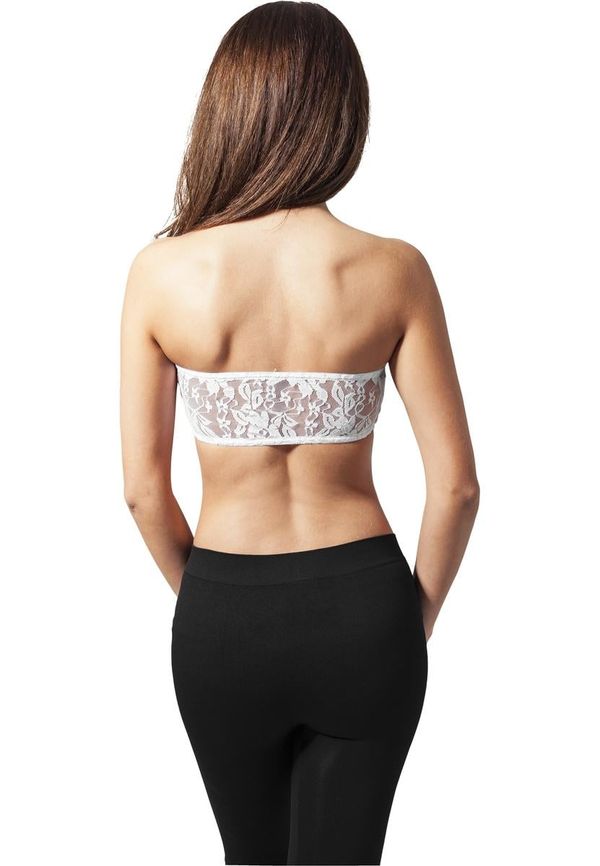 UC Ladies Women's Bandeau Lace White