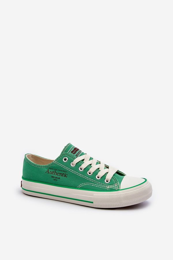 BIG STAR SHOES Women's Big Star Green Sneakers