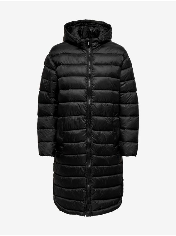Only Women's Black Quilted Coat ONLY Melody - Women