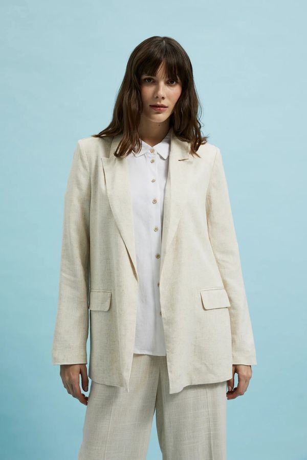 Moodo Women's blazer MOODO - light beige