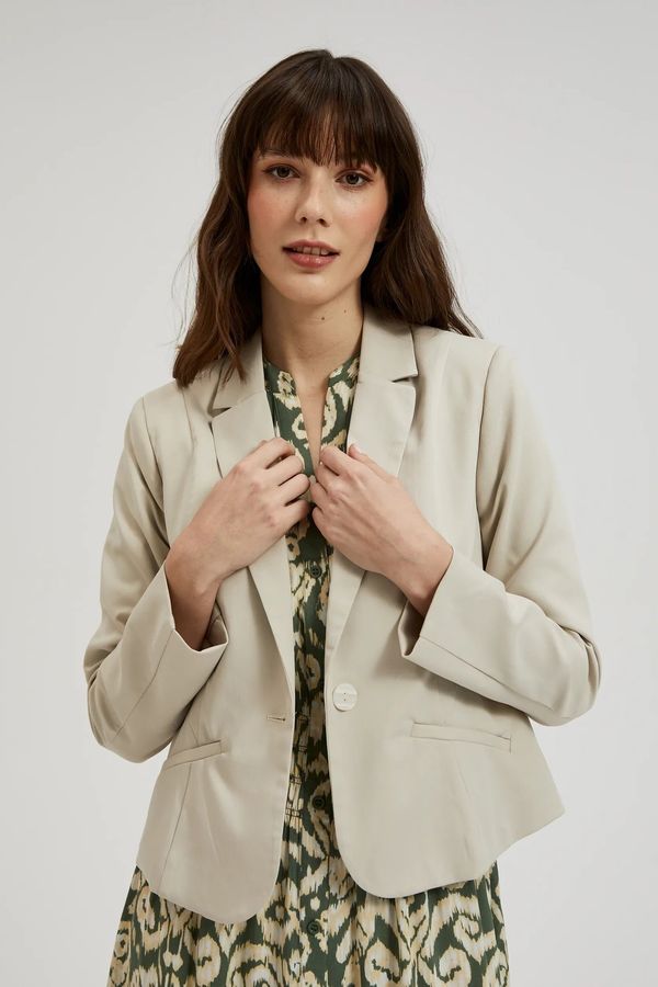 Moodo Women's blazer MOODO - light beige