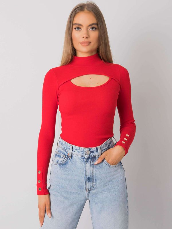 BASIC Feel Good Women's blouse Fashionhunters Red