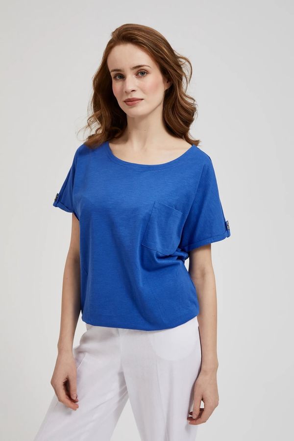 Moodo Women's blouse MOODO - blue