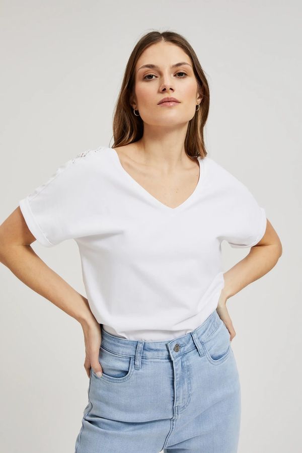 Moodo Women's blouse MOODO - white