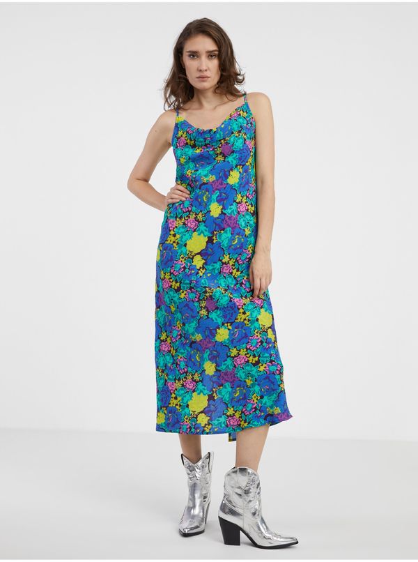 Vero Moda Women's blue floral dress VERO MODA Liva - Women