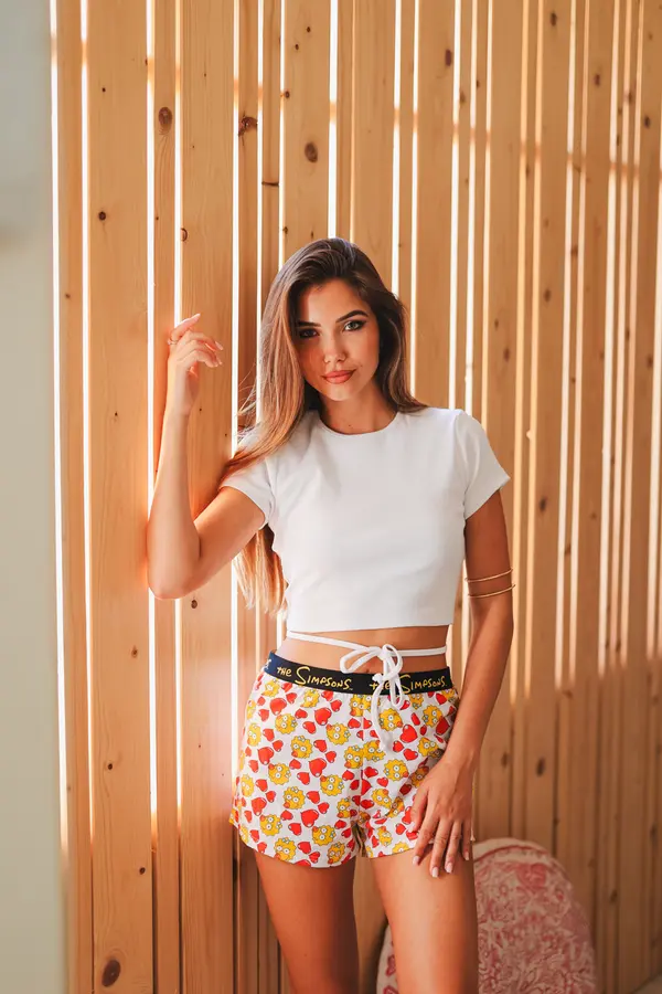 Licensed Women's boxer The Simpsons Love - Frogies