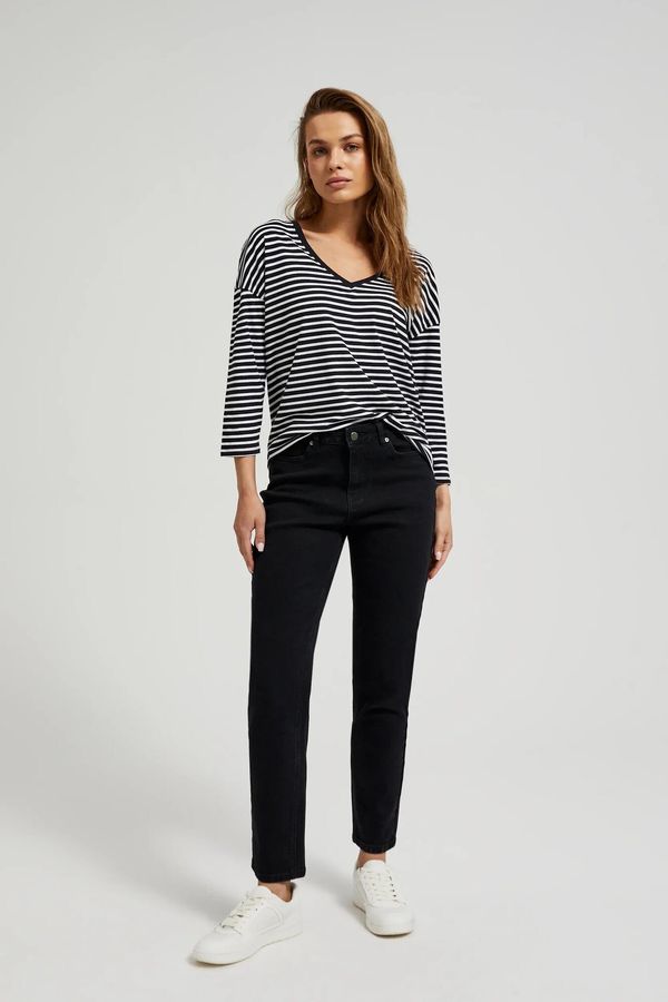 Moodo Women's boyfriend jeans MOODO - black