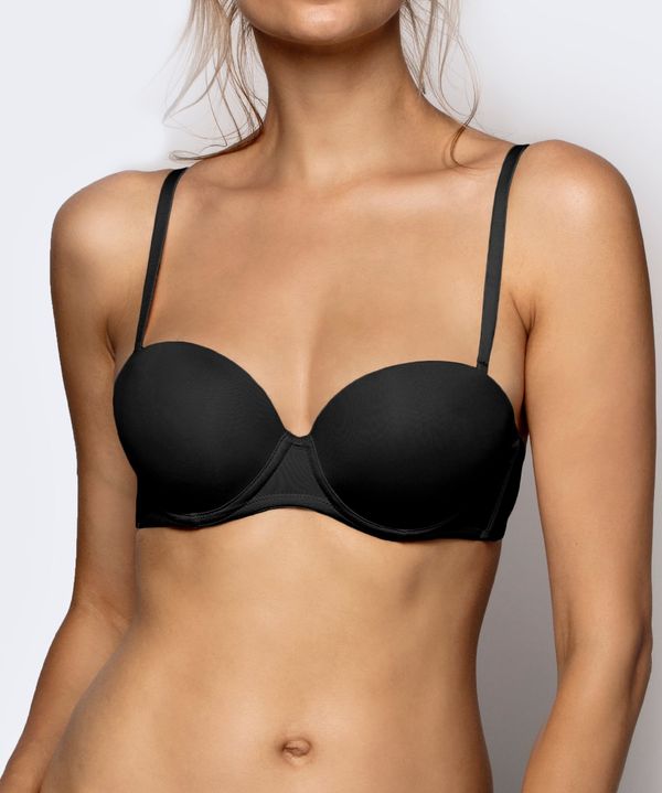 Atlantic Women's bra Balconette ATLANTIC Basic - black