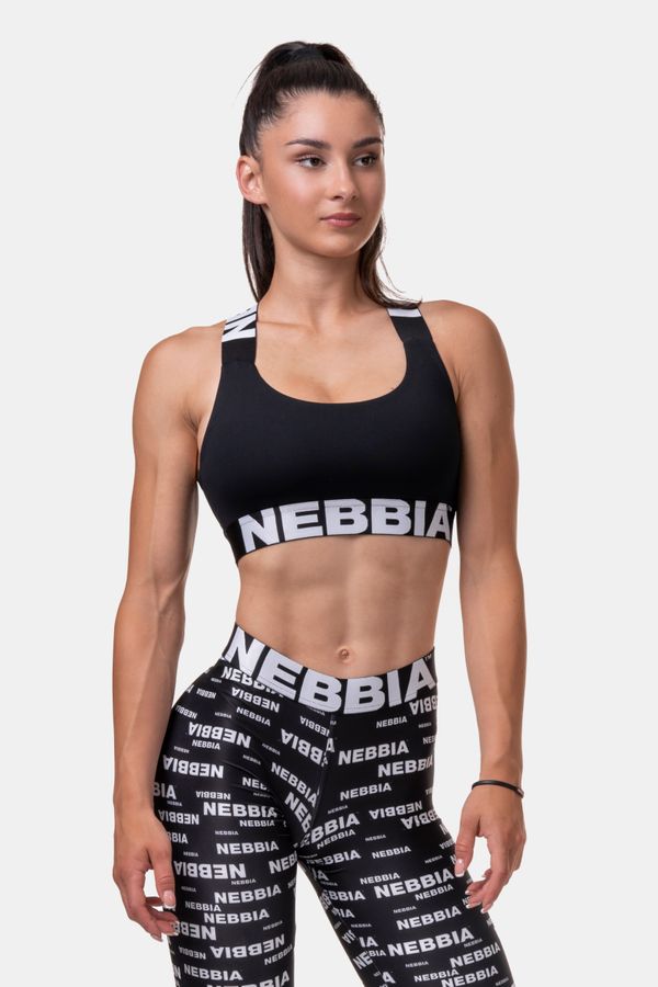NEBBIA Women's bra Nebbia Hero Power Your iconic sports 535 black S