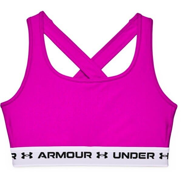 Under Armour Women's Bra Under Armour Crossback Mid Bra-PNK M