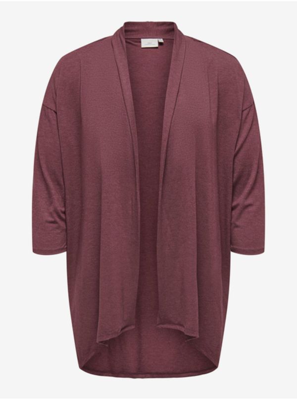 Only Women's Burgundy Cardigan ONLY CARMAKOMA New Carma - Ladies