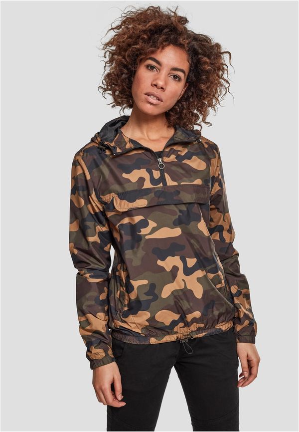 UC Ladies Women's Camo Pull Over Woodcamo Jacket