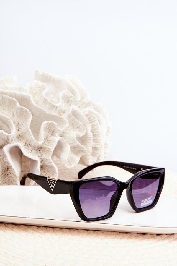 Kesi Women's Classic Sunglasses with Gold Detailing UV400 Black