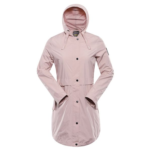 NAX Women's coat nax NAX GIRFA rose dust