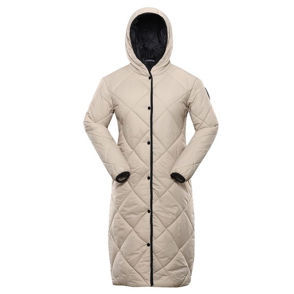 NAX Women's coat nax NAX ZARGA white pepper