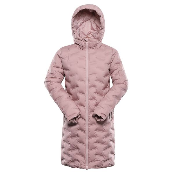 ALPINE PRO Women's coat with wr impregnation ALPINE PRO AWEDA pale mauve