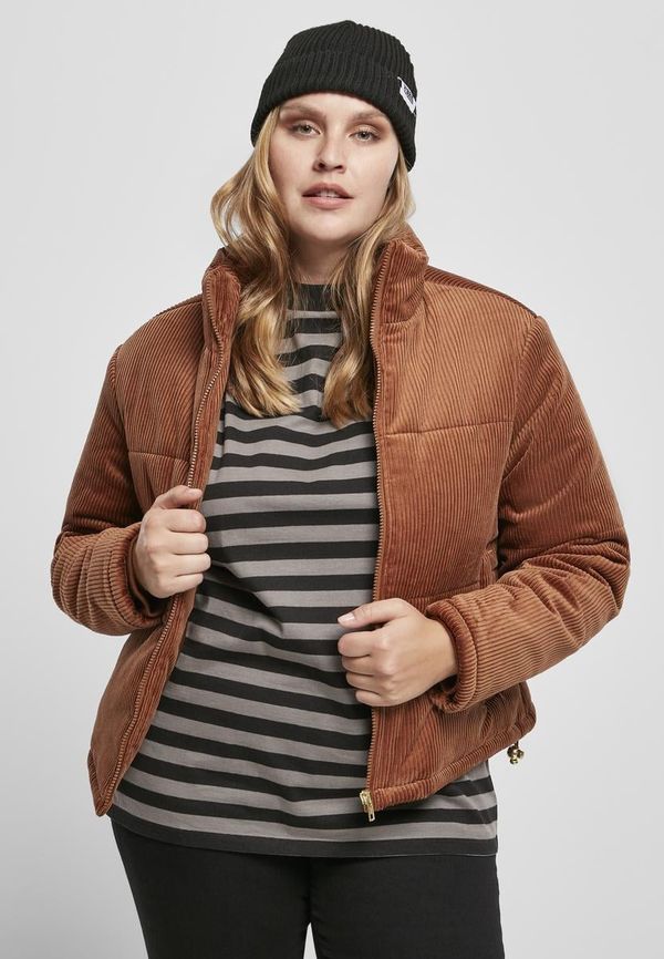 UC Ladies Women's corduroy jacket made of caramel